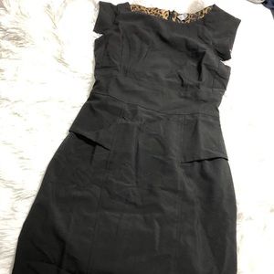 Black work dress